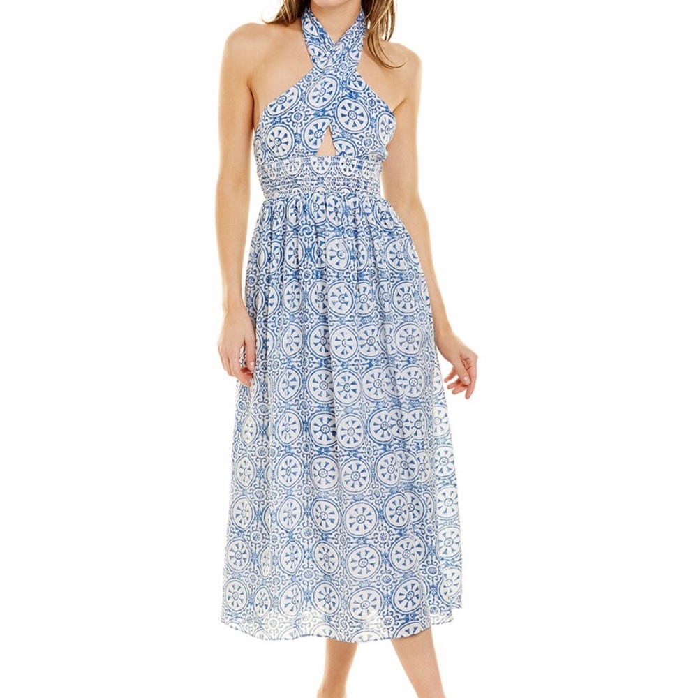 Lovely Mediterranean print maxi